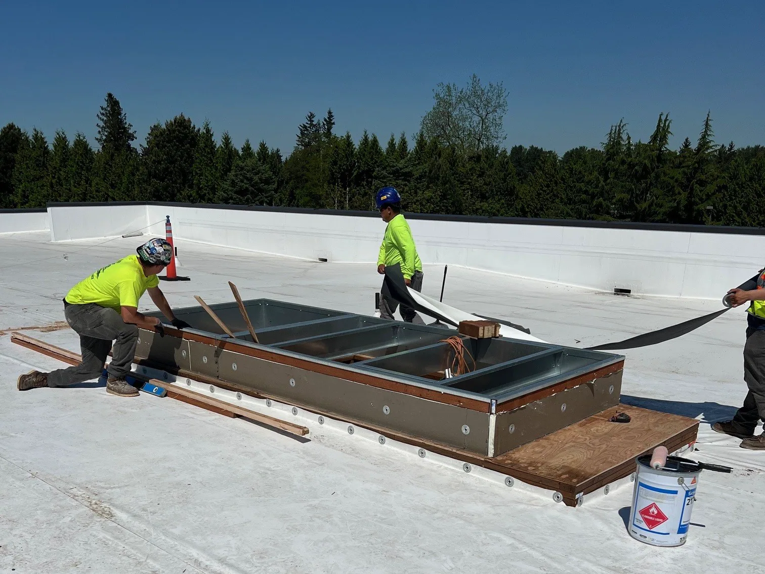 Commercial Roof Leak Repair in New Bedford, MA